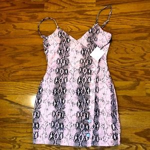 Pink denim dress!!